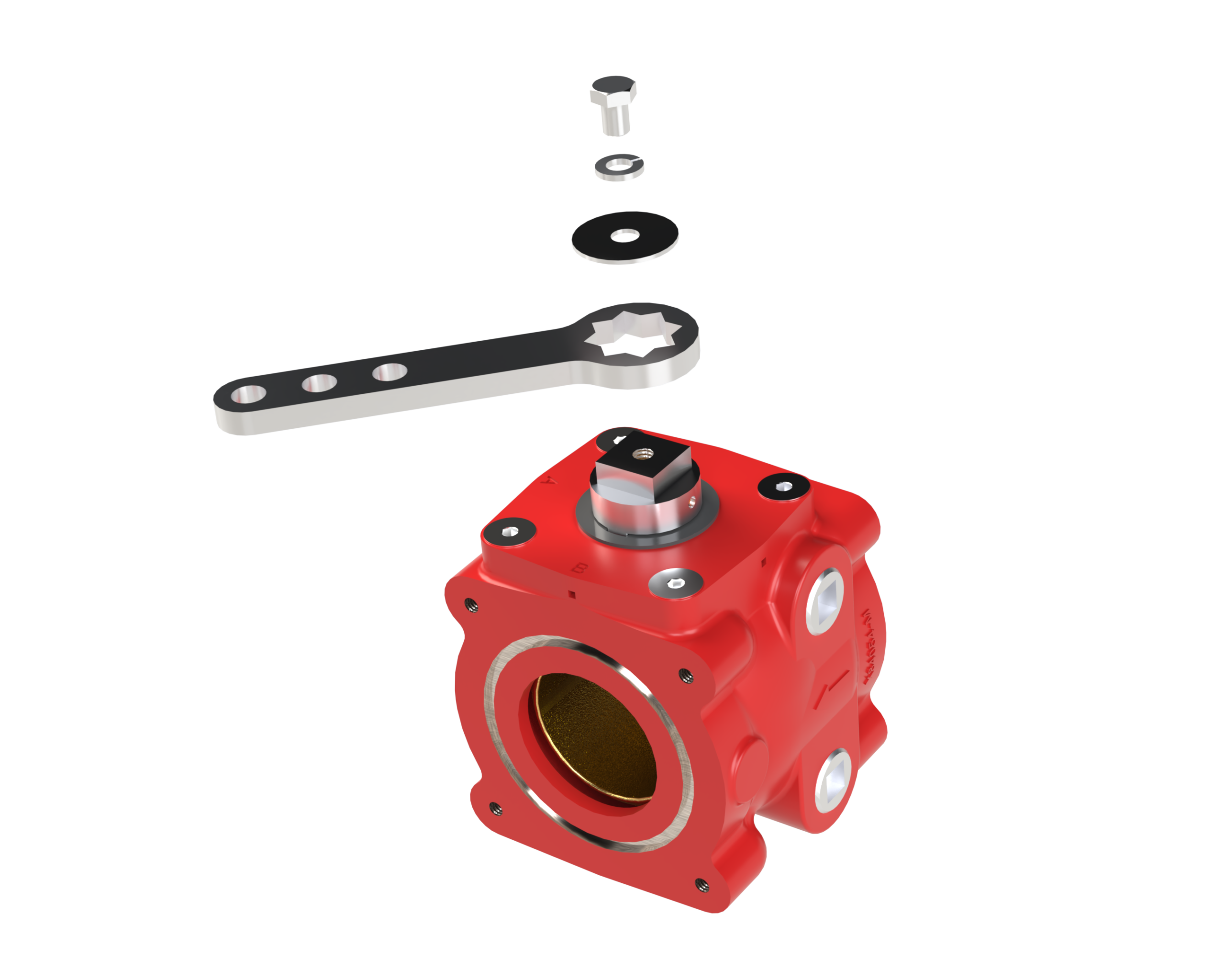 Valvehandle 8-Position Handle